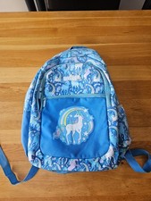 Smiggle school bag, blue with