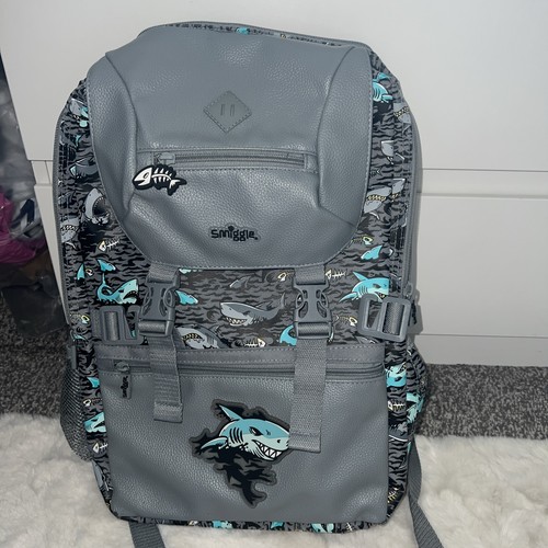 Boys smiggle sharks backpack - sharks,