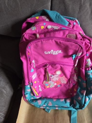 Smiggle girls backpack - backpack, pink